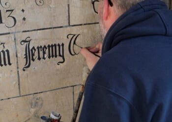 Writing on the wall isn’t such bad news for Master Ringer at Lincoln Cathedral