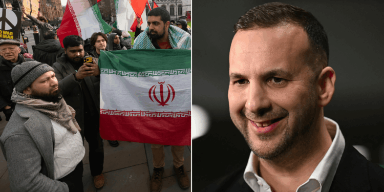 Zack Polanski slams critics of Greens' Mothin Ali who attended pro-Iran rally as Islamophobic