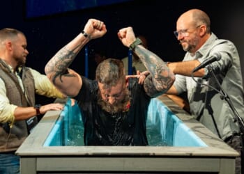 ‘Prompting of the Holy Spirit’: Georgia church baptizes 400 in one weekend