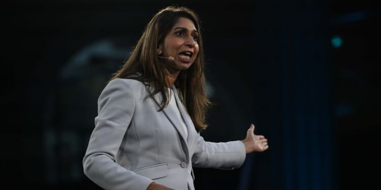 Suella Braverman slams appointment of trans lobbyist to endometriosis charity