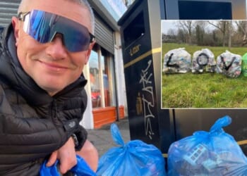 Litter picking group started in Britain aims to collect ONE MILLION bags filled with rubbish worldwide