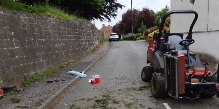 Council fined £50,000 after gardener falls off two-metre wall while mowing grass