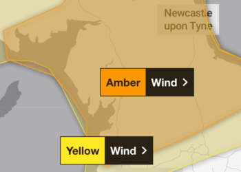 Met Office issues rare 'danger to life' amber alert as Storm Dave to bring hurricane-force winds