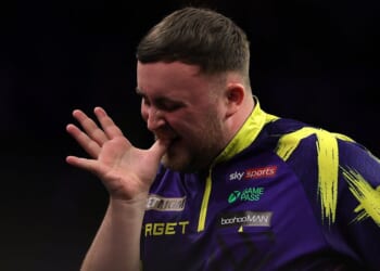 Luke Littler's celebrity friend defends darts star after furious Premier League bust-up with Gian van Veen