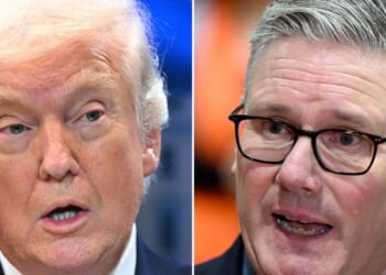 Keir Starmer holds call with Donald Trump just hours after saying he was 'fed up' with US President