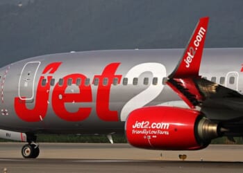 Manchester Airport worker ‘lucky to be alive’ after plunging 35ft out of plane door believing there would be steps on the other side