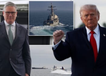UK will 'not be involved' in Donald Trump's blockade of Strait of Hormuz