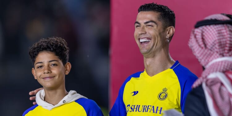 Cristiano Ronaldo's son being considered to join first team squad and link up with father