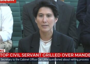 Cat Little denies any involvement in the appointment of Lord Mandelson as US Ambassador