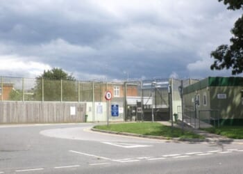 Huge fire erupts at Suffolk prison as drug dealers and murderers evacuated urgently