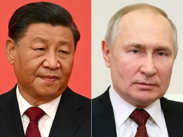 Vladimir Putin and Xi Jinping