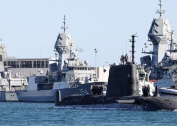 Aukus submarine deal under threat due to UK's 'dwindling political leadership', MPs warn