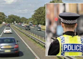 Motorists face traffic delays after five-vehicle collision causes fuel spill and serious road damage