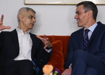 Sadiq Khan heaps praise on Brexit-hating socialist Spanish PM Pedro Sanchez- who just handed 500,000 migrants 'legal status'