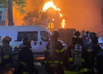 6 firefighters injured as massive fire sweeps historic NYC church