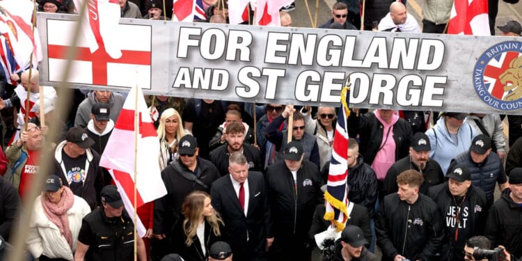 Britain First march LIVE: Three arrested and 'punches thrown at police' | UK | News