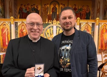 Canadian priest awarded medal ‘For Sacrifice and Love for Ukraine’
