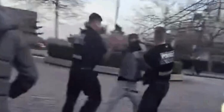 Chaos as feral youths clash with cops at UK city 'Easter egg hunt' | UK | News