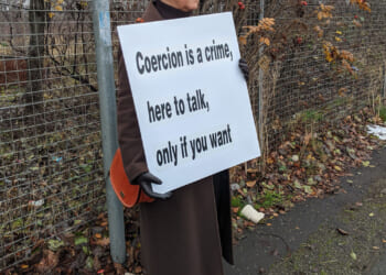 Charges dropped against pro-life grandma arrested for 'influencing' near abortion clinic