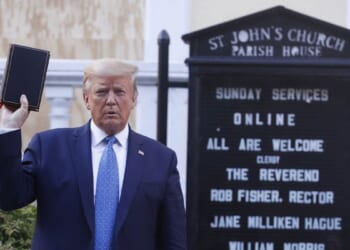 Christians Are Right To Be Outraged At Trump’s Blasphemous Post