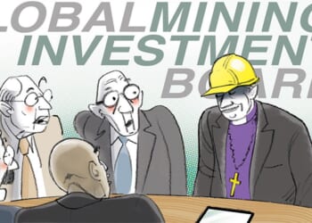 Churches, don’t wash your hands of mining
 
 