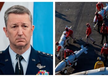 Dan Caine Delivers Powerful Tribute To U.S. Sailors Fighting The War