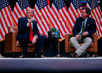 Did Tucker Carlson suggest Trump is the Antichrist?