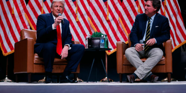 Did Tucker Carlson suggest Trump is the Antichrist?