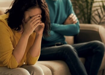 Domestic abuse after church
 