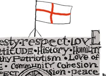 English churches should fly the flag of St George