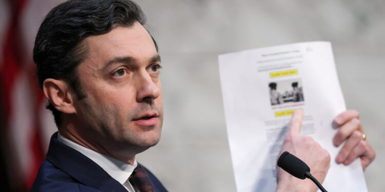 Jon Ossoff in Senate hearing.