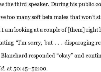 "Gossip," "Abusive Language," and "Soft Beta Males" in Public Comments at School Board Meetings