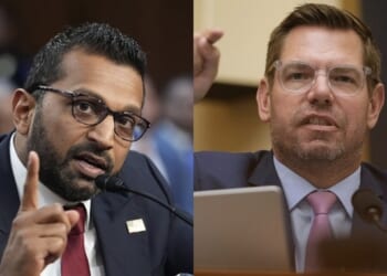 Kash Patel Mocks Old Foe Eric Swalwell, Invites Him Stop by for a Visit at FBI HQ – RedState