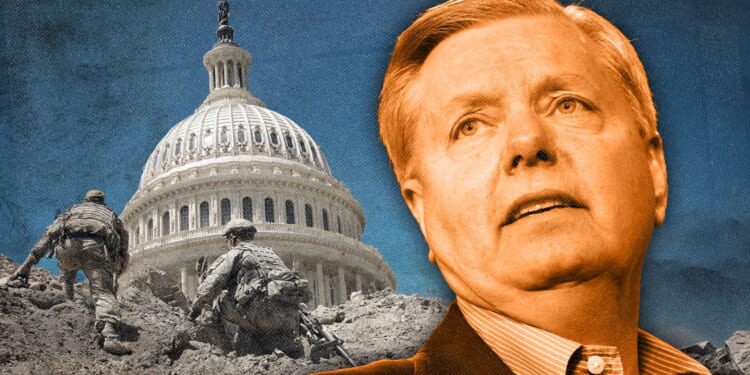 Lindsey Graham says the president can start a war, but only Congress can end it