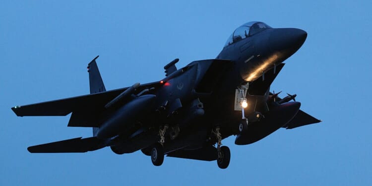 One Crew Member Rescued From Downed F-15, Search For Second Ongoing