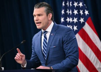 Pete Hegseth reads fake Bible verse from 'Pulp Fiction' during prayer service, likens press to Pharisees