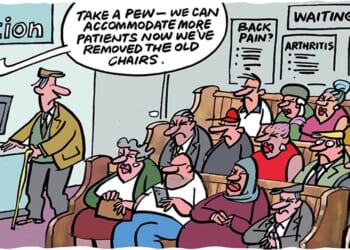 Pews are a problem: get rid of them