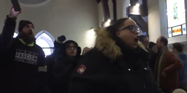 Police arrest protester accused of disrupting Easter service outside Cities Church