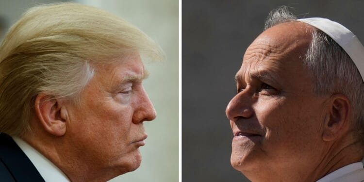 Pope stands up to President Trump