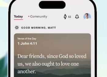 Rising numbers read the Bible on apps, says developer
