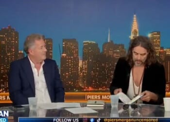 Russell Brand ‘humiliated’ as Piers Morgan says nothing for 100s after Bible question | UK | News