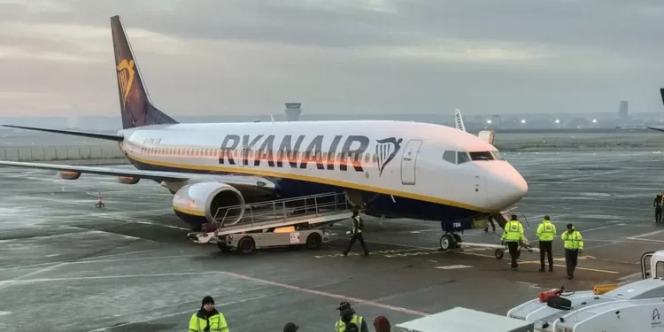 Ryanair passengers storm tarmac to stop plane taking off after French border control farce