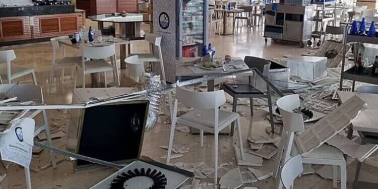 Tragic Benidorm disaster as entire roof collapses on tourists at popular hotel | World | News