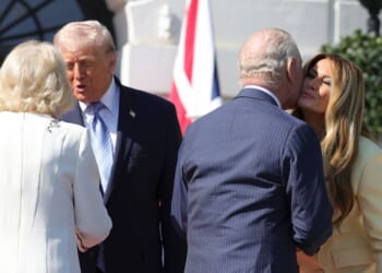 Trump breaks royal protocol straight away as King Charles visits US | Royal | News