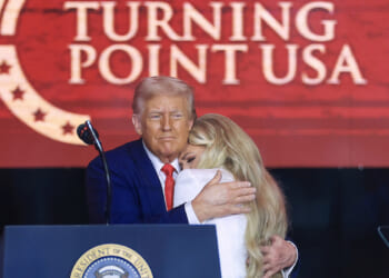 Trump urges Erika Kirk to sue, says people are 'jealous' of Charlie Kirk's widow