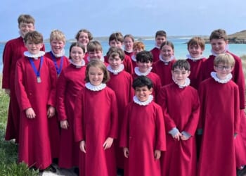 Truro choristers happy to be stranded on Isles of Scilly
