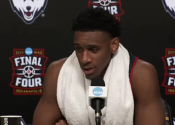 UConn center Tarris Reed thanks God after NCAA championship loss: 'Everything happens for a reason'
