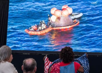 WATCH LIVE: Artemis II Astronauts Safely Recovered From Capsule, Airlifted To Ship