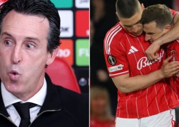Aston Villa and Nottingham Forest controversy explained as Unai Emery rages after Europa League defeat