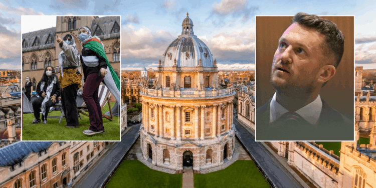 Tommy Robinson invited to Islam debate at prestigious Oxford Union as free speech row erupts